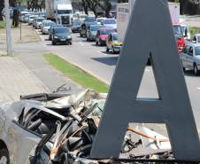 Semana Nacional de Trânsito aborda 90 mil pessoas no Estado.Foto: Juliano Pedrozo
