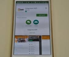 Aplicativo oficial do evento pode ser encontrado na App Store da Apple e na loja da GooglePlay, com download gratuito. Ferramenta permite interação entre participantes e palestrante, acesso a agenda, mapas e notícias. 