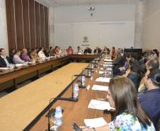Reunião de Contrato de Gestão 2016 realizado no Palácio Iguaçu na sexta-feira (15/01/2016). Foto:Leila Nunes