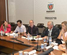 Reunião de Contrato de Gestão 2016 realizado no Palácio Iguaçu na sexta-feira (15/01/2016). Foto:Leila Nunes