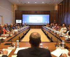 Reunião de Contrato de Gestão 2016 realizado no Palácio Iguaçu na sexta-feira (15/01/2016). Foto:Leila Nunes