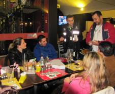 Foram retomadas nesta quinta-feira (15), em Foz do Iguaçu, as atividades da Campanha "Se Liga no Trânsito – Se beber não dirija". 