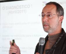 O encontro contou com palestras dos diretores e coordenadores das áreas operacionais, de recursos humanos, tecnologia e desenvolvimento e financeira. 