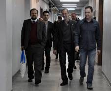 Diretores do Departamento de Trânsito de São Paulo visitaram nesta sexta-feira (6) a sede do Detran do Paraná, em Curitiba, para conhecer projetos, atividades e sistemas operacionais. 
