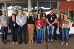 29/08/2019 -  Visita do diretor-geral, Cesar Kogut e do diretor administrativo financeiro, João de Paula Carneiro na 20º Ciretran de Umuarama