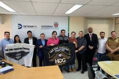 Reunião evento outubro rosa HOG