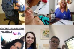 Servidores do Detran-PR trabalham de suas casas durante período de quarentena