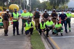 BRTran faz blitz educativa no Dia do Motociclista