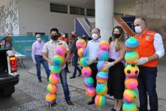 Servidores do Detran-PR se engajam em campanhas de arrecadação promovidas pela primeira-dama do Estado