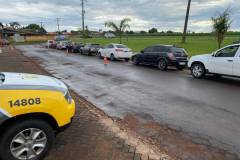 Detran disponibiliza área pra vacinação drive-thru da COVID-19 em Nova Aurora