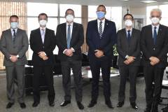 Diretores do Detran-PR visitam o Ministério da Justiça e Segurança Pública em Brasília