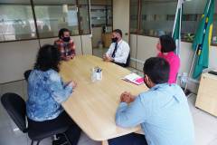 Diretor-geral recebe visita da Associação Amigas da Mama 