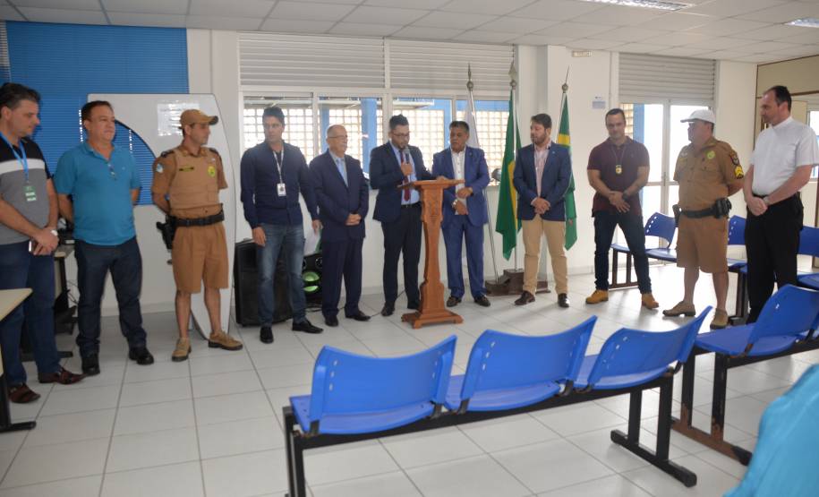 Diretores do Detran-PR empossam novo chefe da Ciretran de Paranaguá