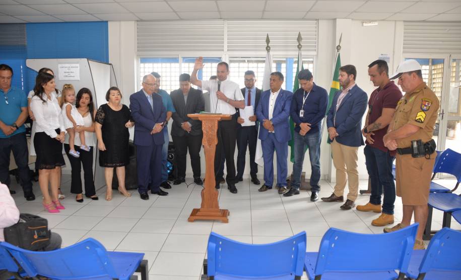 Diretores do Detran-PR empossam novo chefe da Ciretran de Paranaguá