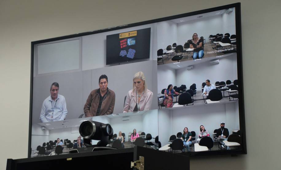 Vídeoconferência com Ciretrans do interior