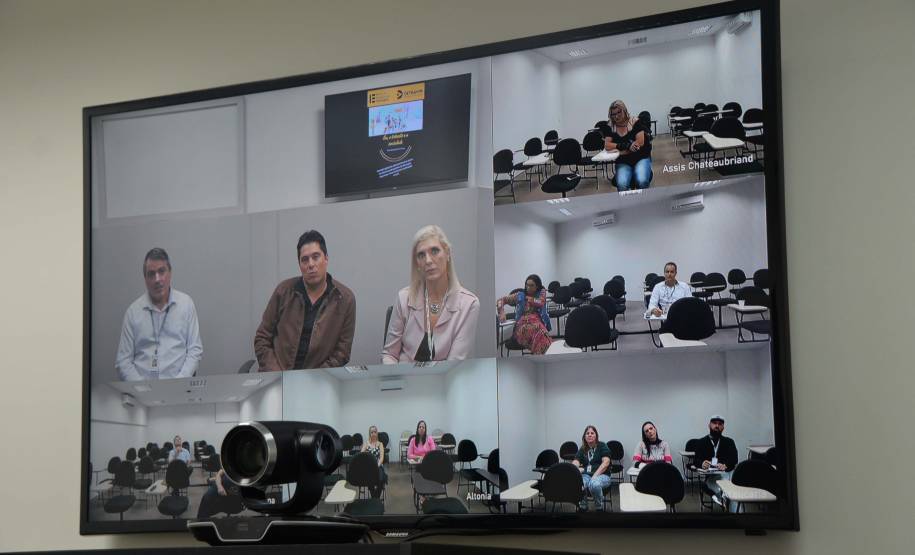 Vídeoconferência com Ciretrans do interior