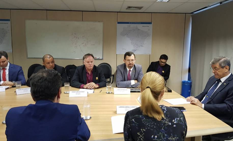 Diretor-geral do Detran-PR reúne-se em Brasília com Denatran, AND e SNTT