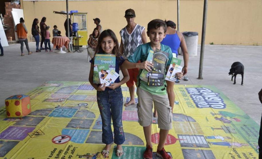 Ação do Detran-PR no evento Paraná Cidadão em Mandirituba