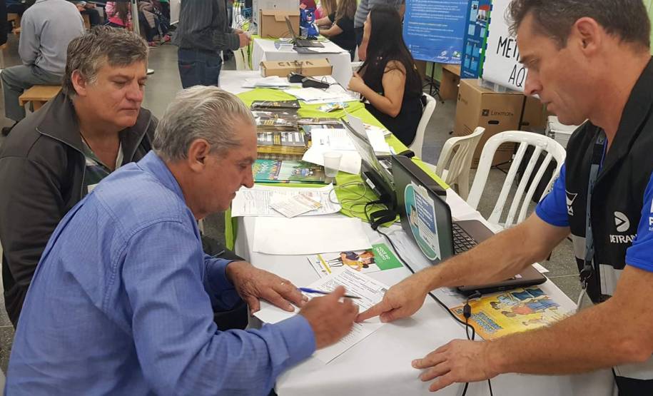 Ação do Detran-PR no evento Paraná Cidadão em Mandirituba