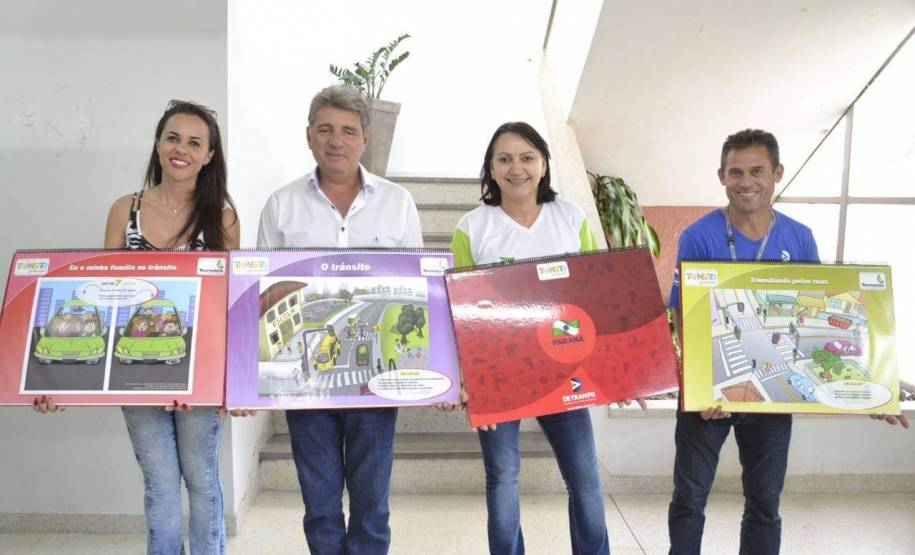 Ação do Detran-PR no evento Paraná Cidadão em Mandirituba