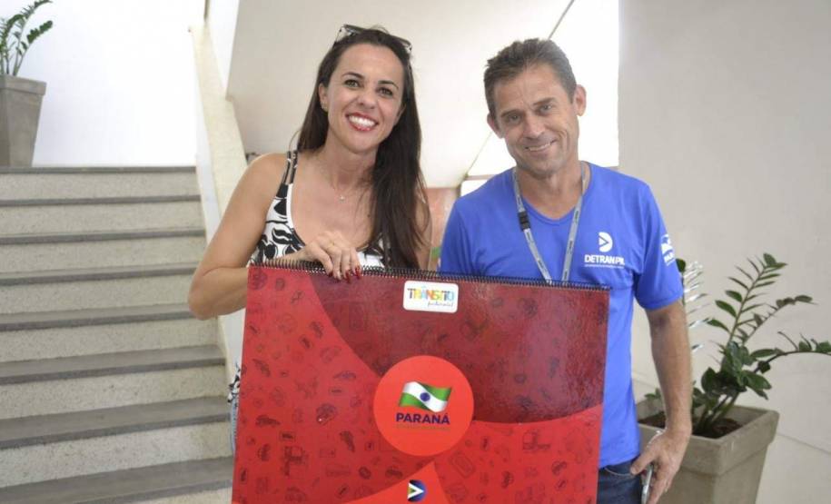 Ação do Detran-PR no evento Paraná Cidadão em Mandirituba