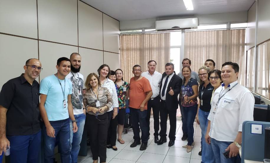 Chefes da 86a Ciretran de Sarandi e do Posto Avançado de Maringá tomam posse