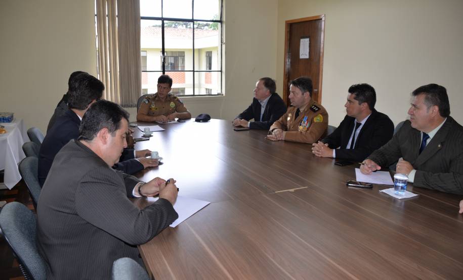 Diretores do Detran-PR se reúnem com representantes de órgãos fiscalizadores de trânsito da PMPR e PRF