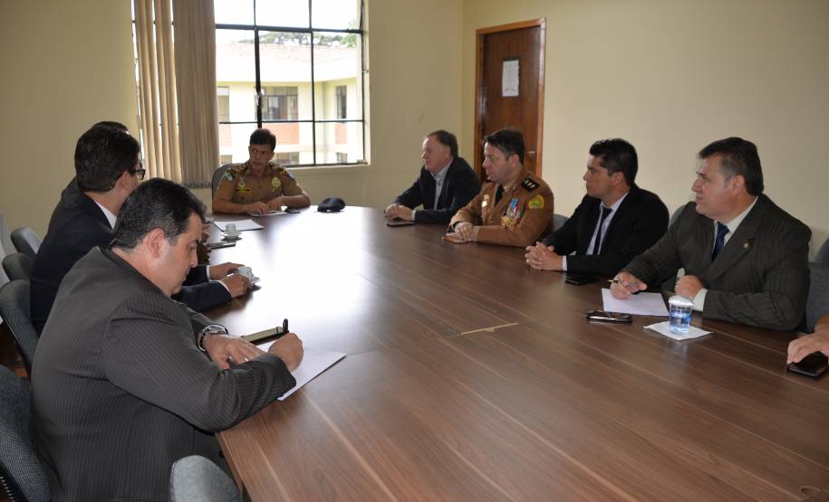 Diretores do Detran-PR se reúnem com representantes de órgãos fiscalizadores de trânsito da PMPR e PRF