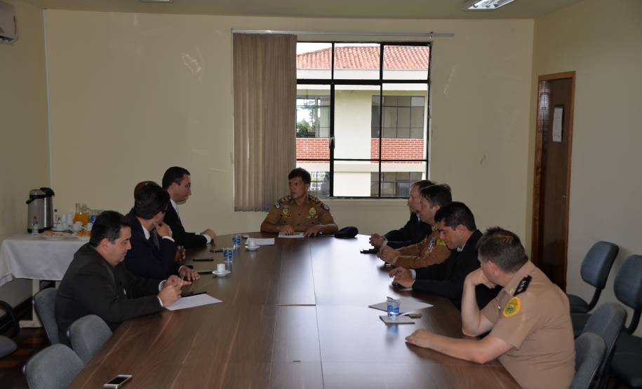 Diretores do Detran-PR se reúnem com representantes de órgãos fiscalizadores de trânsito da PMPR e PRF