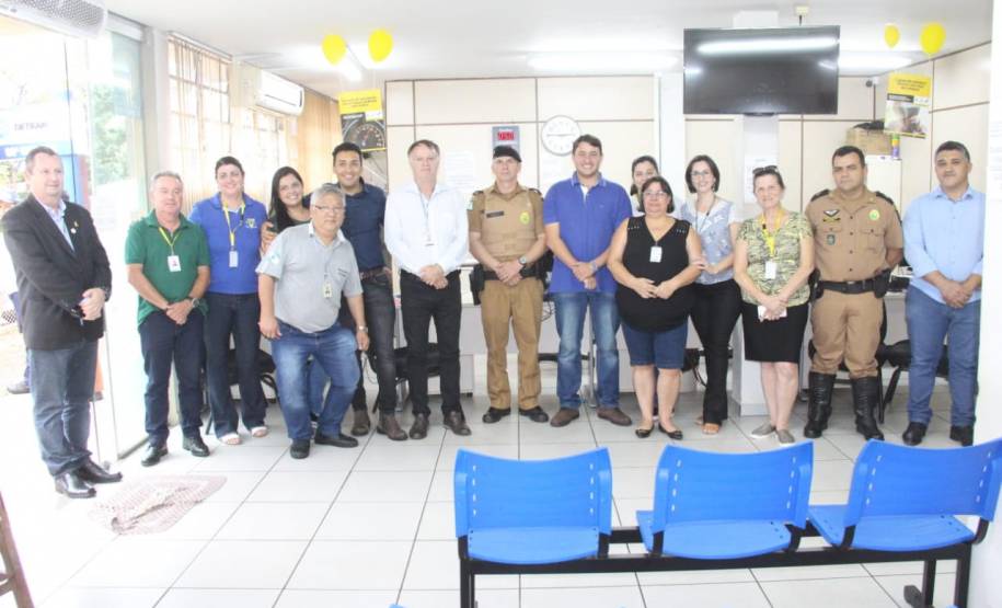 Diretor-geral do Detran visita Colorado e Bandeirantes
