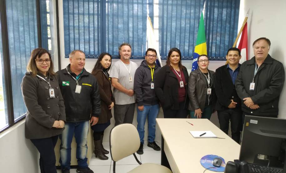 Diretor geral visita Ciretran de Telêmaco Borba