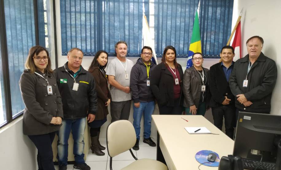 Diretor geral visita Ciretran de Telêmaco Borba