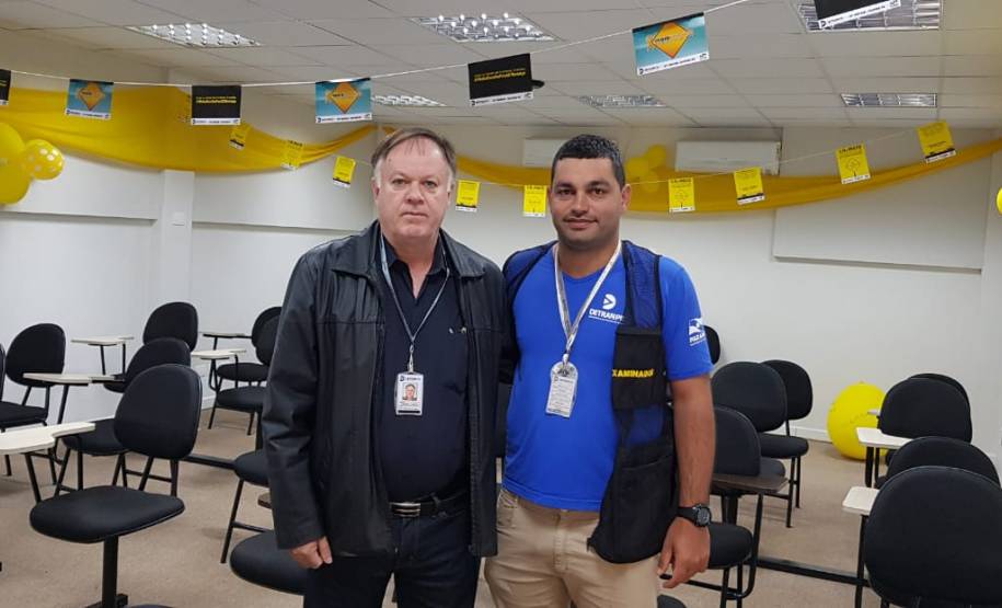Diretor-geral visita Ciretran de Ivaiporã