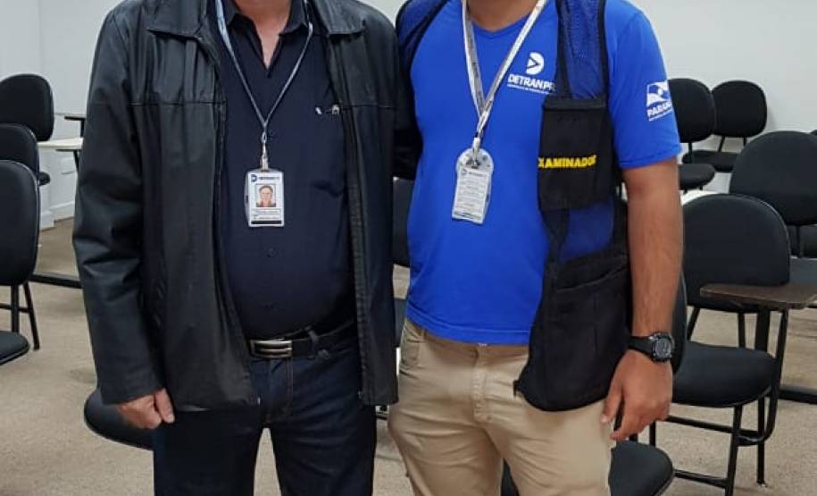 Diretor-geral visita Ciretran de Ivaiporã