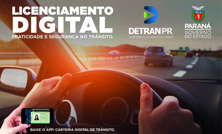 Donos de veículos do Paraná já podem contar com o CRLV Digital