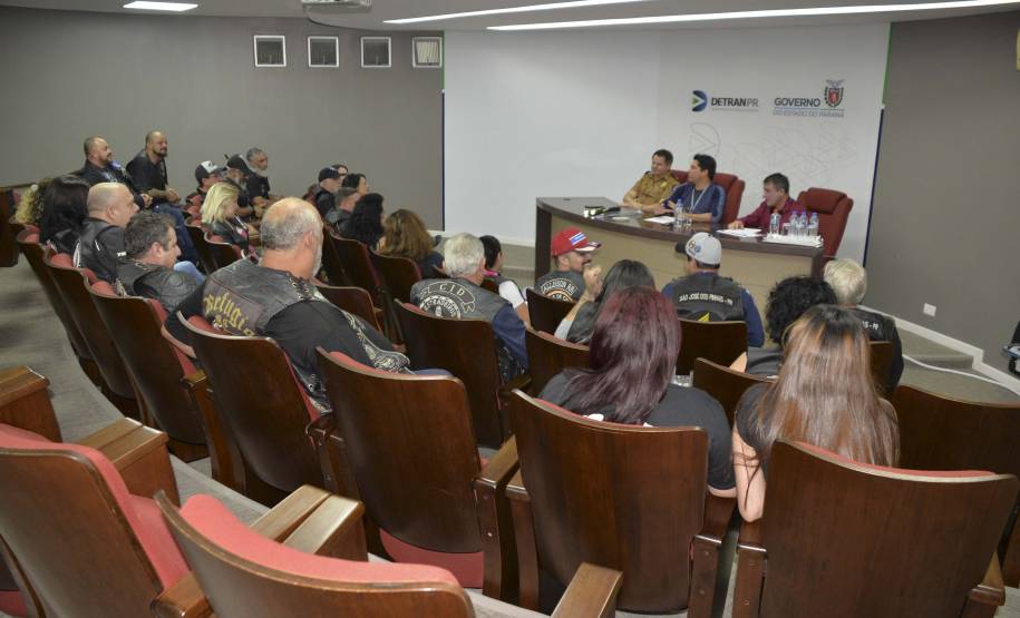 Detran faz reuniões para organização do 1º Moto União do Paraná