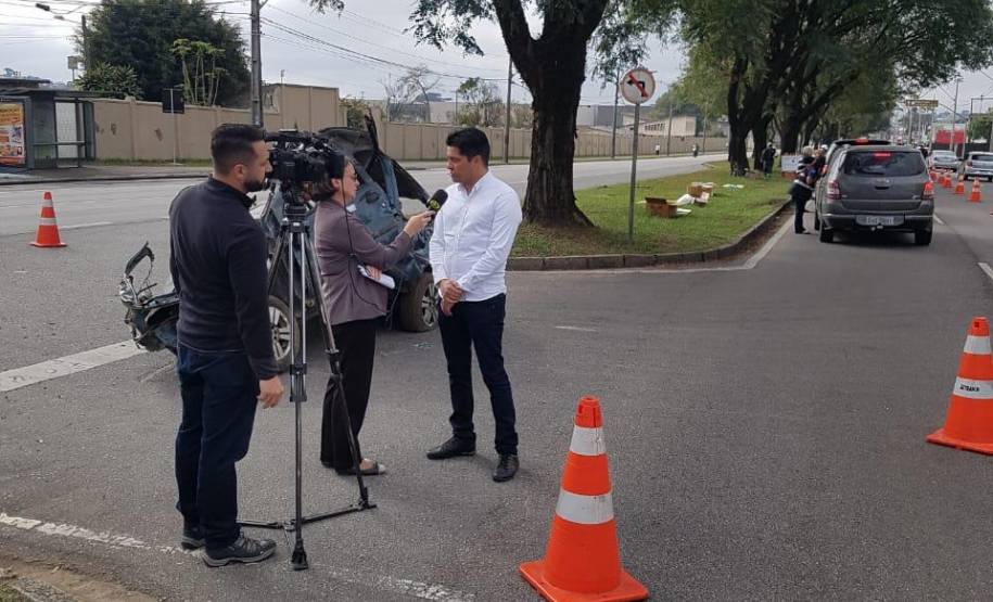 Detran realiza ações educativas em homenagem ao dia do motorista em Curitiba