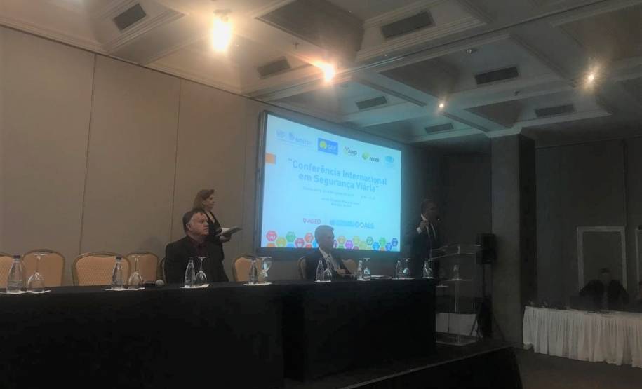 Diretoria do Detran-PR participa da Conferência Internacional de Segurança Viária em Brasília