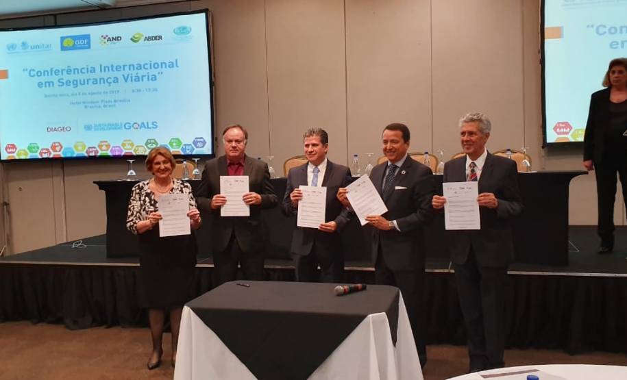 Diretoria do Detran-PR participa da Conferência Internacional de Segurança Viária em Brasília