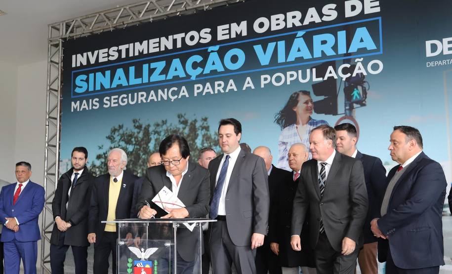 Governo repassa R$6 milhões para sinalização viária em 39 cidades