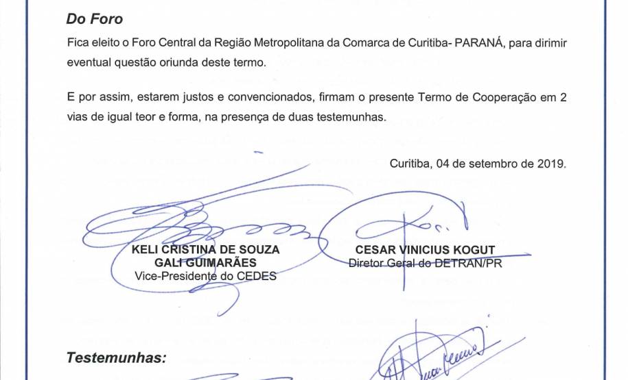 Detran assina Termo de Compromisso em prol da Agenda 2030 e seus Objetivos de Desenvolvimento Sustentável (ODS)