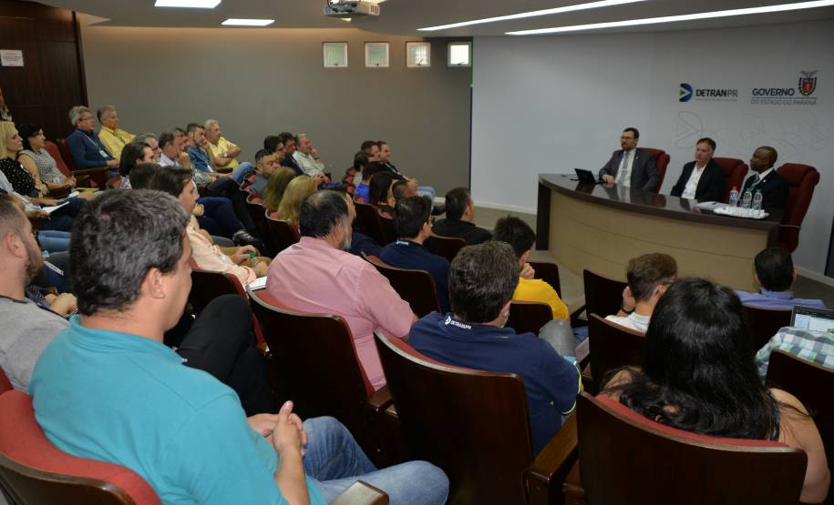 Detran recebe visita do diretor do Denatran