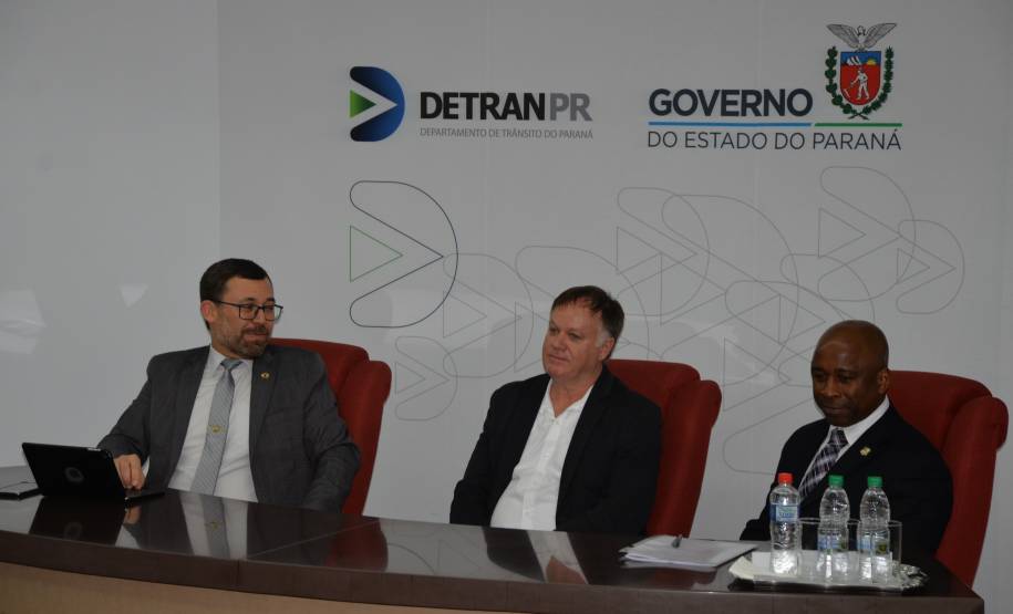 Detran recebe visita do diretor do Denatran