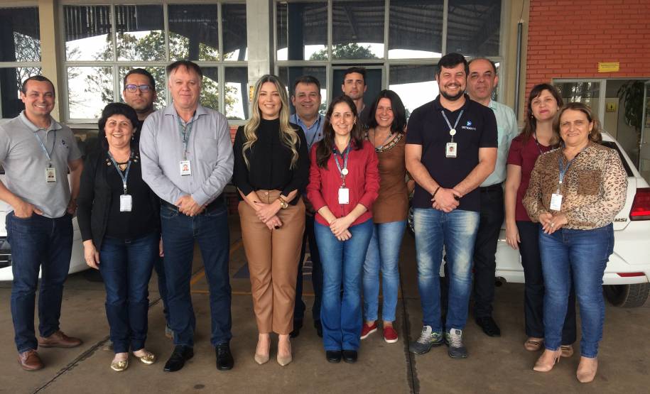 29/08/2019 -  Visita do diretor-geral, Cesar Kogut e do diretor administrativo financeiro, João de Paula Carneiro na 20º Ciretran de Umuarama