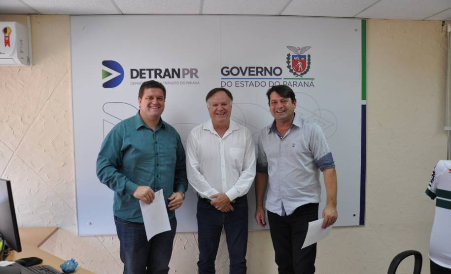 Visita Presidente Câmara Vereadores Quedas do Iguaçu