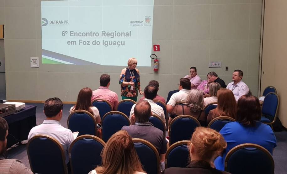 Detran realiza 6º Encontro Regional Técnico Operacional em Foz do Iguaçu