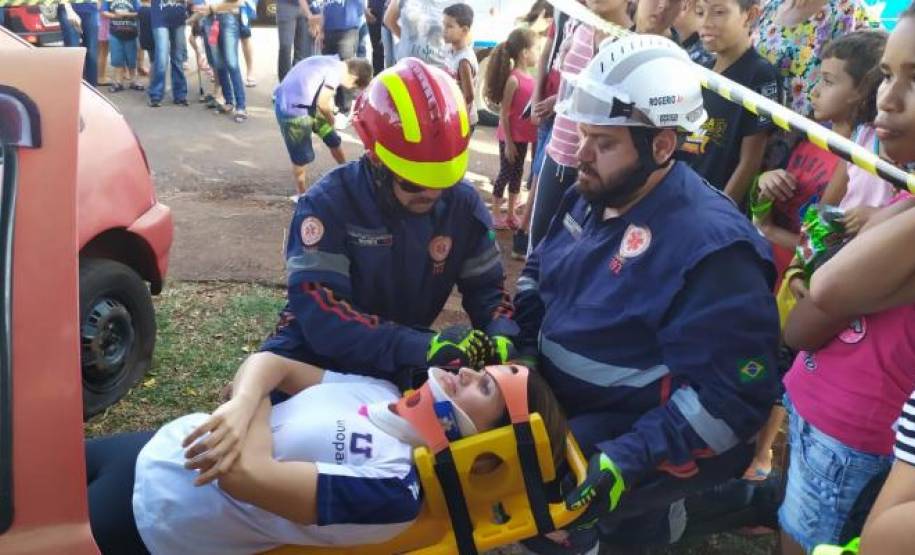 Conjunto Flamingos recebe projeto Trânsito Seguro, em Arapongas