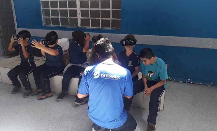 Projeto do Detran em parceria com Defesa Social e Educação leva educação de trânsito nas escolas