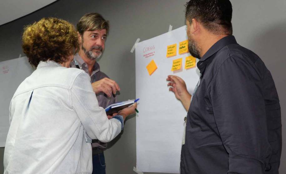 Diretorias de tecnologia e operacional do Detran promovem dinâmica de planejamento com suas coordenadorias