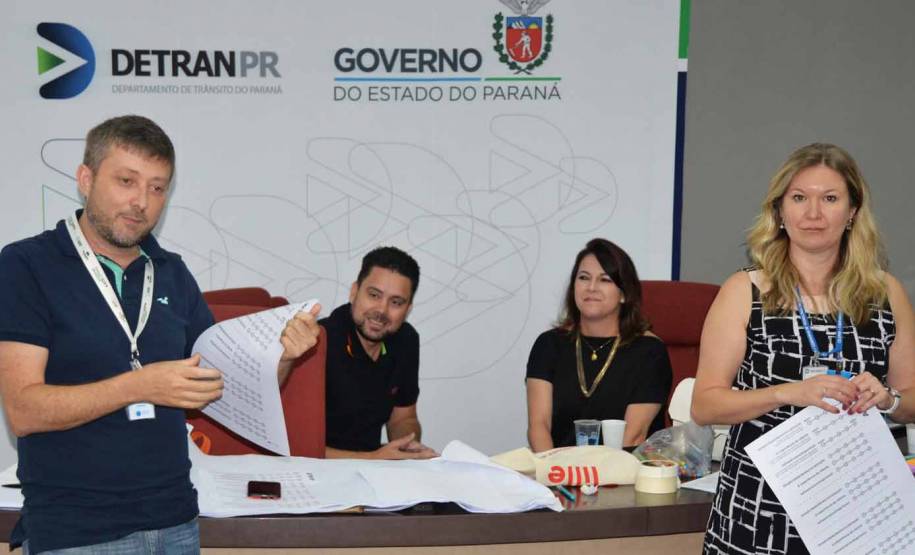 Diretorias de tecnologia e operacional do Detran promovem dinâmica de planejamento com suas coordenadorias